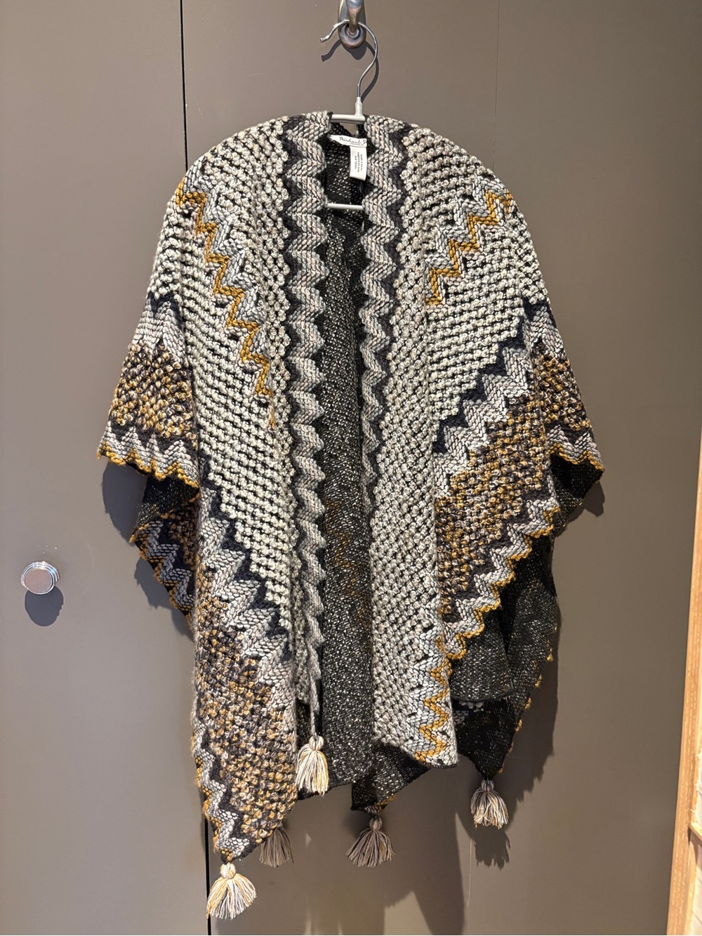 Michael Stars ruana / shawl / poncho / wrap